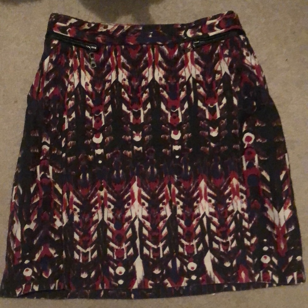 Miniskirt- H&M, red/black/white